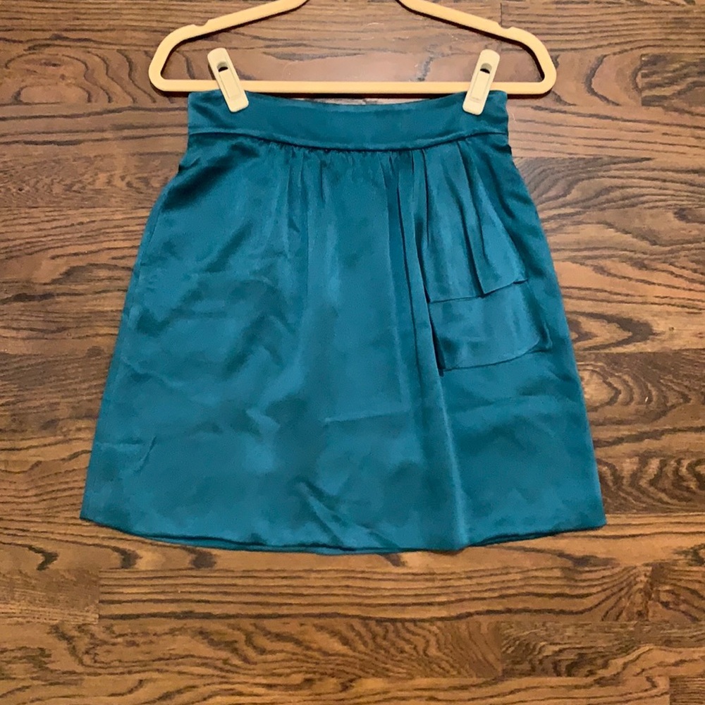 Silk tibi skirt